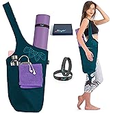 Zenifit Yoga Mat Bag – Versatile Yoga Bag with Mat Straps & Storage Pockets, Holds Yoga & Pilates Mats, Lightweight & Durable