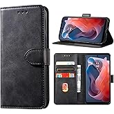 DMDMBATH for Motorola Moto G-Play-2024 Case Moto G Play 4G 2024 Wallet Case with Card Holder, Shockproof Flip Flap Magnetic C