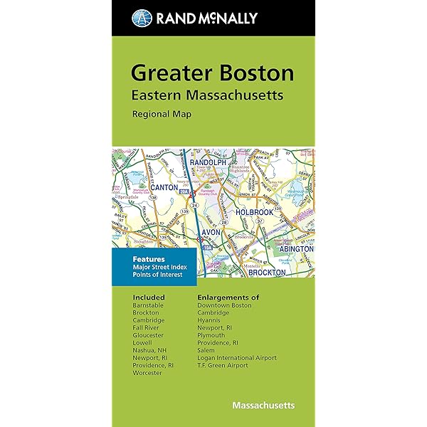地図・旅行ガイド Metro Boston Eastern Massachusetts Metro Boston: Eastern Massachusetts - Street Atlas: Arrow