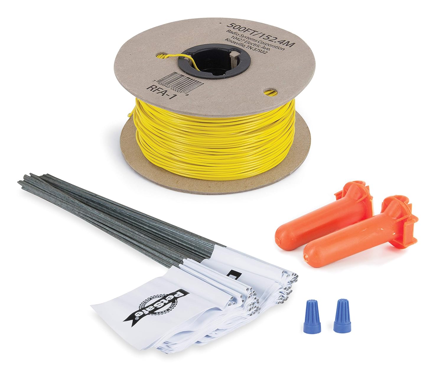 PetSafe Fence Wire and Flag Kit, Includes 50 boundary Flags and 500 ft of Wire, Expand your In-Ground Fence
