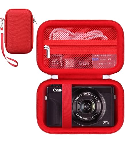 Amazon.com : Case for Canon PowerShot g7x Mark ii Camera Removable