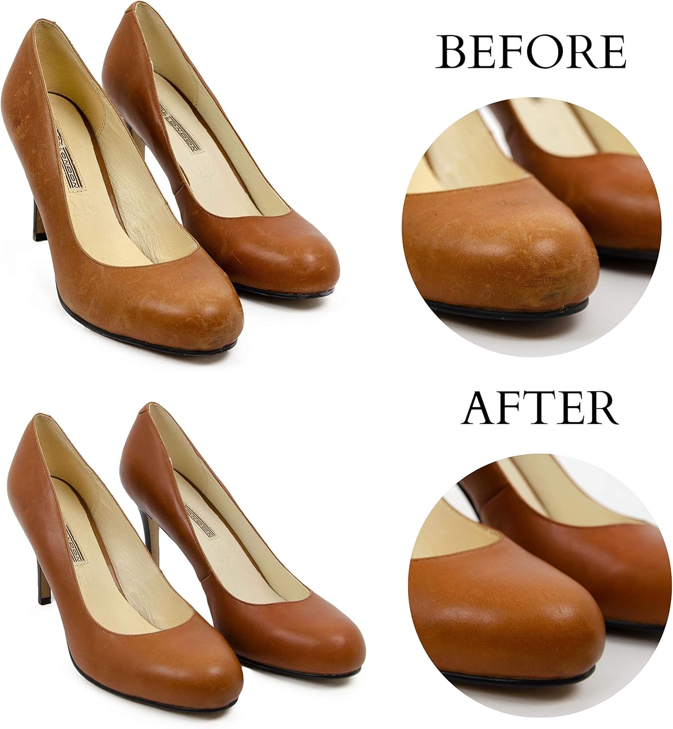 Leather Balsam for Shoes, Bags and Furniture Care and Protection 8.45 Oz (250ml) - Time Resistance: Shoes