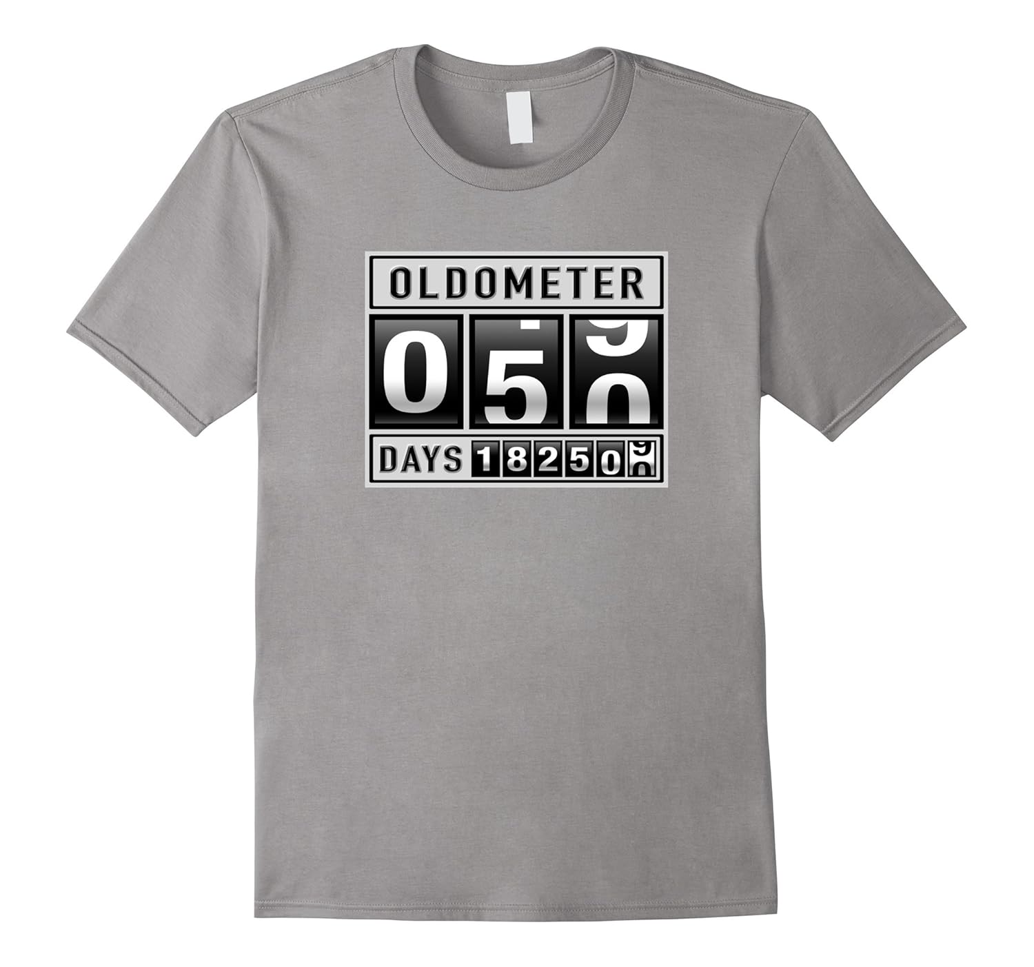 OLDOMETER 50 Years Old T-Shirt Made In 1967 50th Birthday-Rose