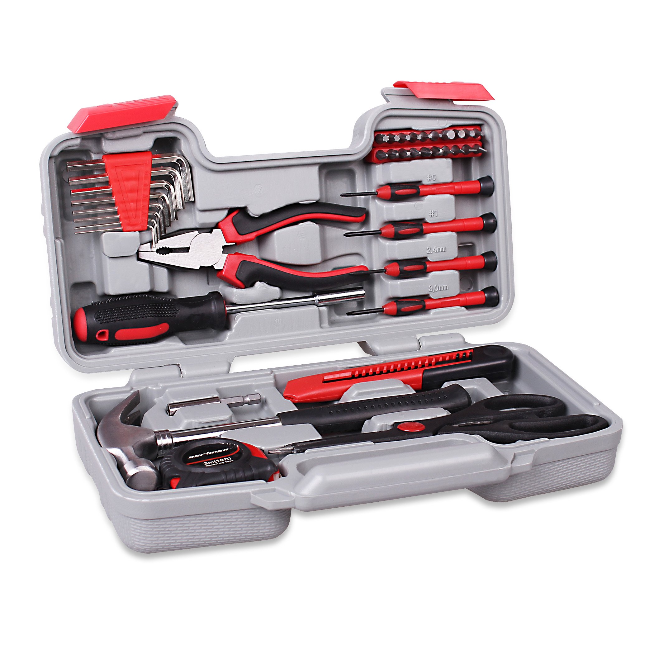 CARTMAN Red 39Piece Cutting Plier Tool Set General Household Hand