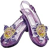 Disney Princess Tangled Rapunzel Sparkle Shoes, Official Disney Costume Accessories, Age Grade 4+, Fits up to Size 6
