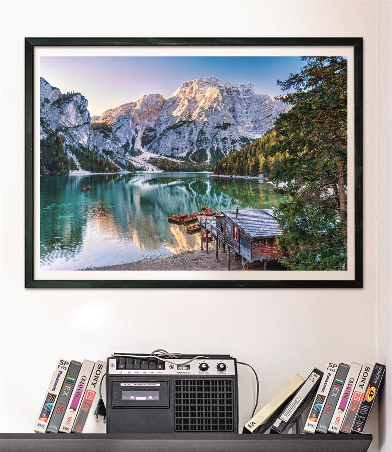 Clementoni Puzzle Emerald Braies Lake 1000 Teile Erwachsene - HQ Collection - 70 x 50 cm - Anspruchsvolles Puzzle 14-99 Jahre - 39934 4