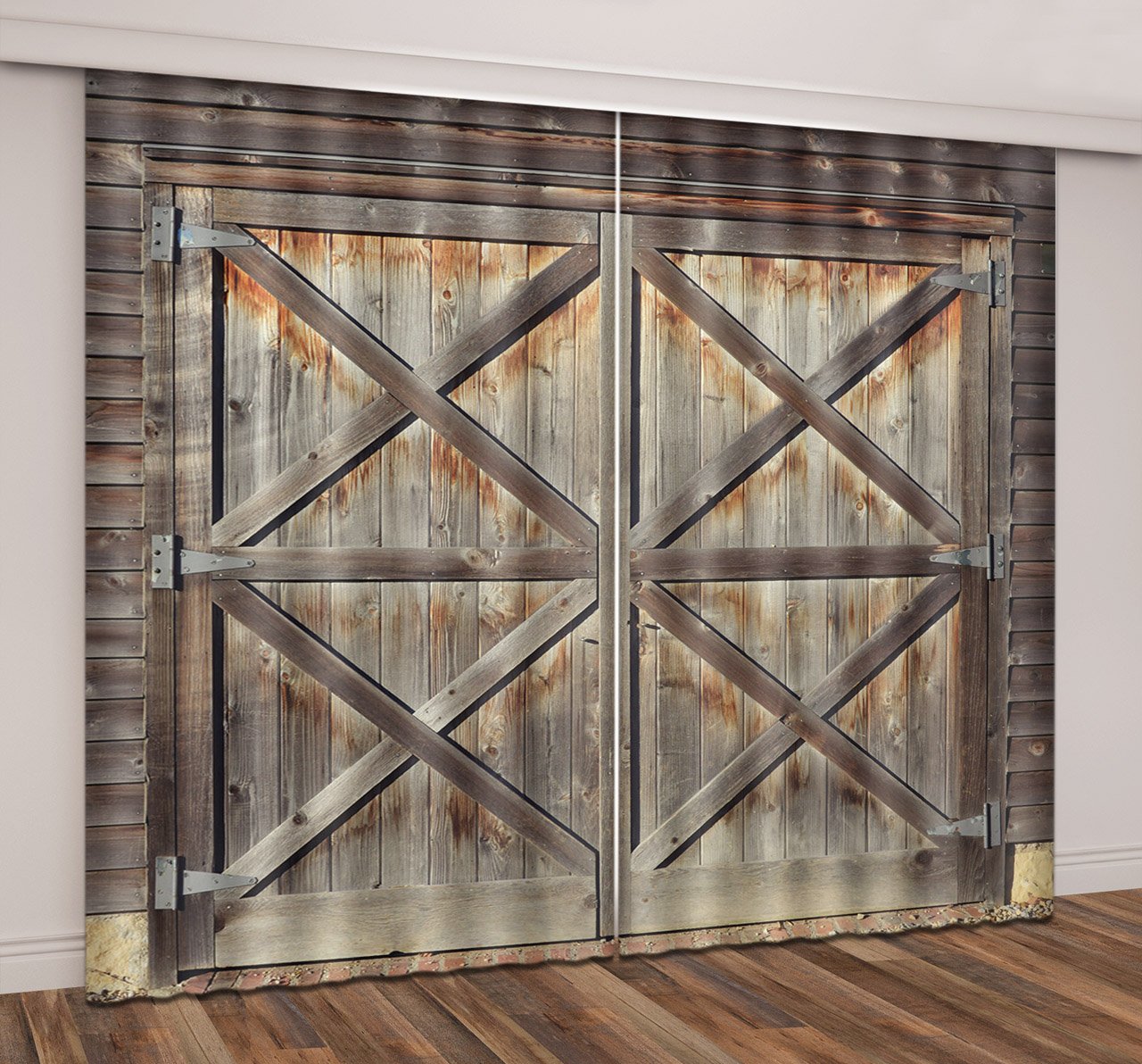 Lb Teen Kids Room Darkening Blackout Window Curtains Vintage