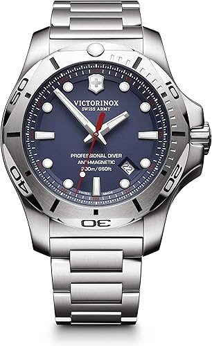 Victorinox Hombre I N O X Professional Diver Reloj De Acero Inoxidable De Cuarzo Analogico De Fabricacion Suiza 2417 Amazon Es Relojes