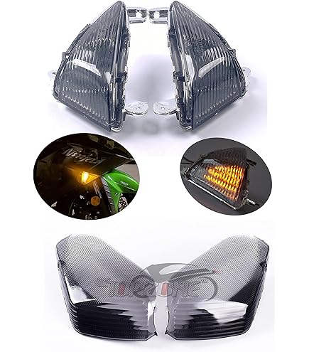 Amazon.com: LuckyBike Rear Turn Signal NoCut For Kawasaki