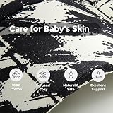 Momcozy Baby Carrier 3-24M Cotton Houndstooth Ergonomic 64-127cm Waist view 5