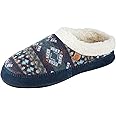 Acorn Womens Slipper with Berber Lining, Suede Siding and Durable Non-Slip Indoor/Outdoor Sole