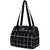 Packit, Lunch Bag Freezable Hampton Black Grid