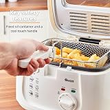 Swan SD6080N 2.5 Litre Deep Fat Fryer Viewing Window 1800 W White view 6