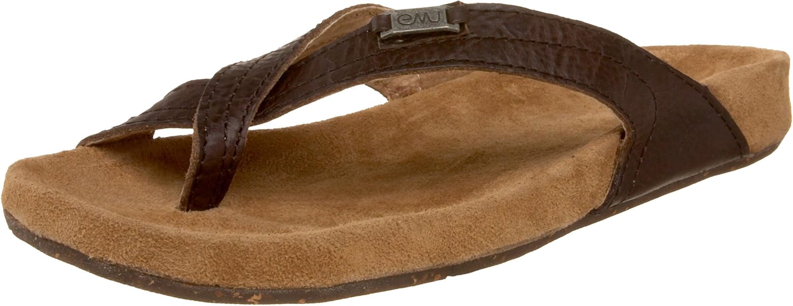 Amazon.com | EMU Australia Women's Sheeva Flip Flop, Dark Chocolate, 7 M US | Flip-Flops