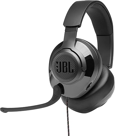 JBL Quantum 300 - Wired Over-Ear Gaming Headphones with JBL Quantum Engine Software - Black