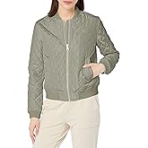 Levi's womens Women's Diamond Quilted Bomber Jacket With Front Pockets - Regular & Plus Sizes