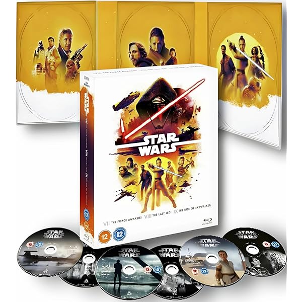 SA エスエー　DVD 9枚セット Amazon.com: Pack Star Wars: The Skywalker Saga [DVD