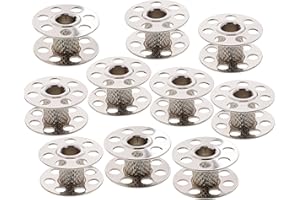 Sewable Bobbins for Bernina Sewing Machines (10 Pack), 0115367000, Fits Bernina Activa, Aurora and Virtuosa Models