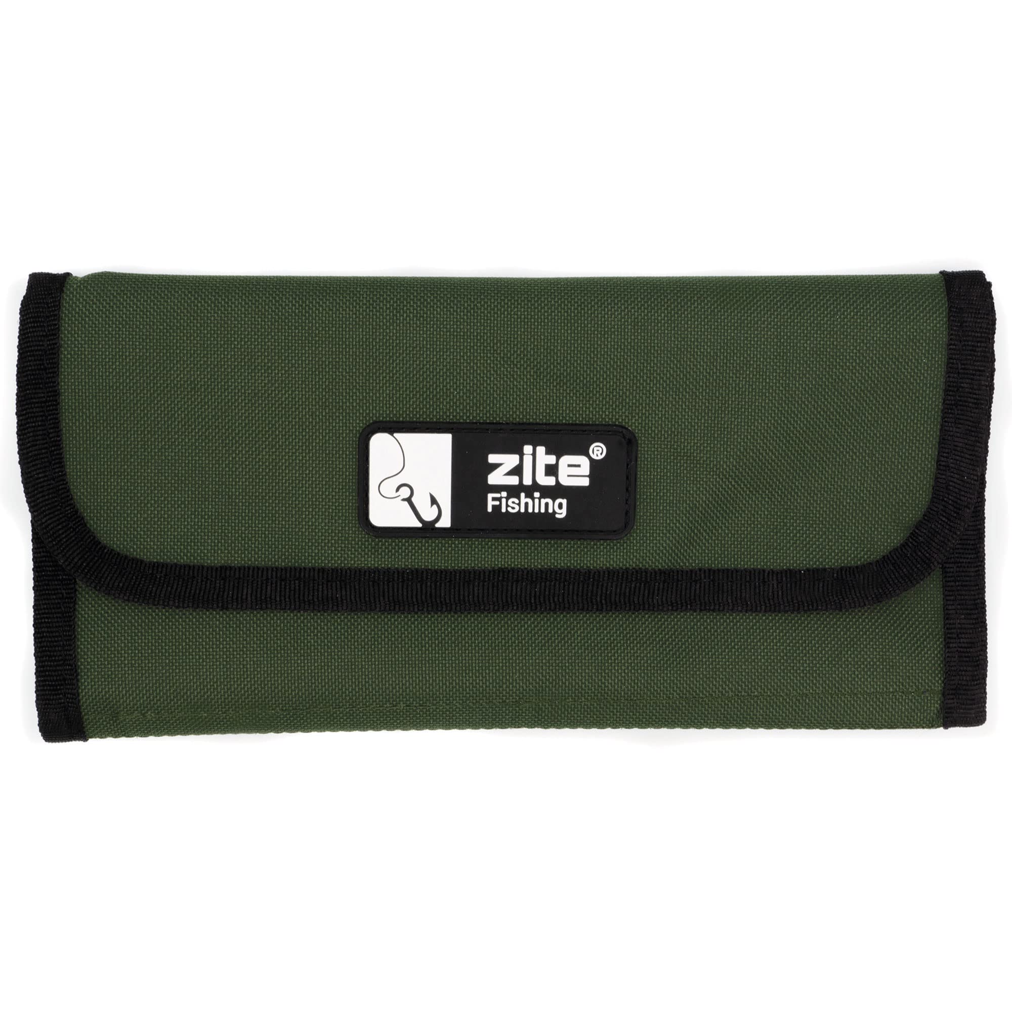 Zite Fishing Leader Bag Fishing - Fishing Hook Leader Bag - Hook Bag & Rig Bag - 24.5 x 12 cm with 20 Lockable Bags