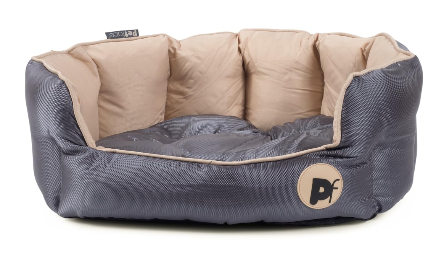 Petface Oxford Oval Dog Bed, XLarge, Cream Amazon.co.uk Pet Supplies