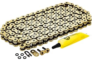 NICHE Gold 420 X-Ring Chain 130 Links with Connecting Master Link