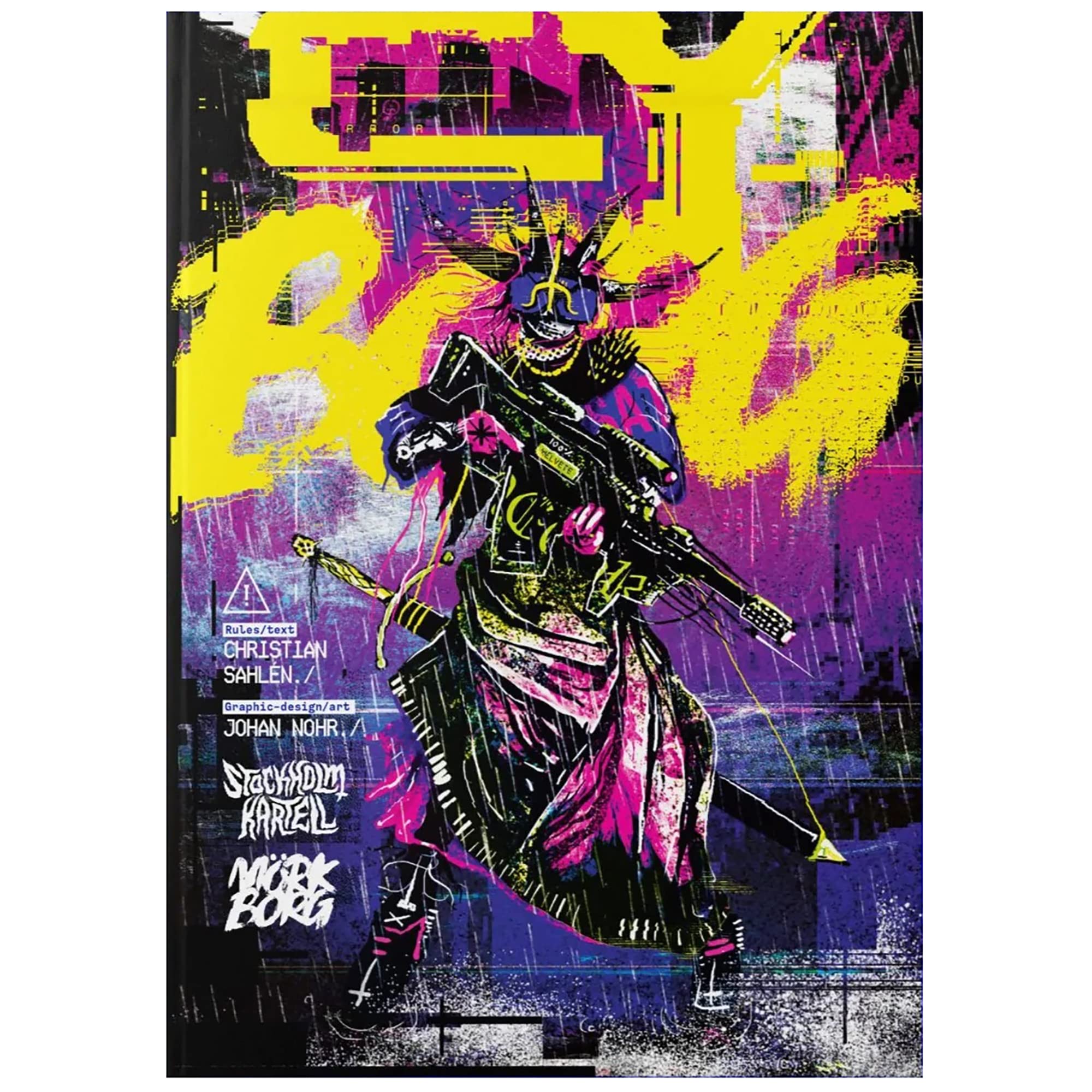 Free League Publishing FLF-FLW15 CY_BORG Core Rulebook (SciFi RPG, Hardback) Card Game