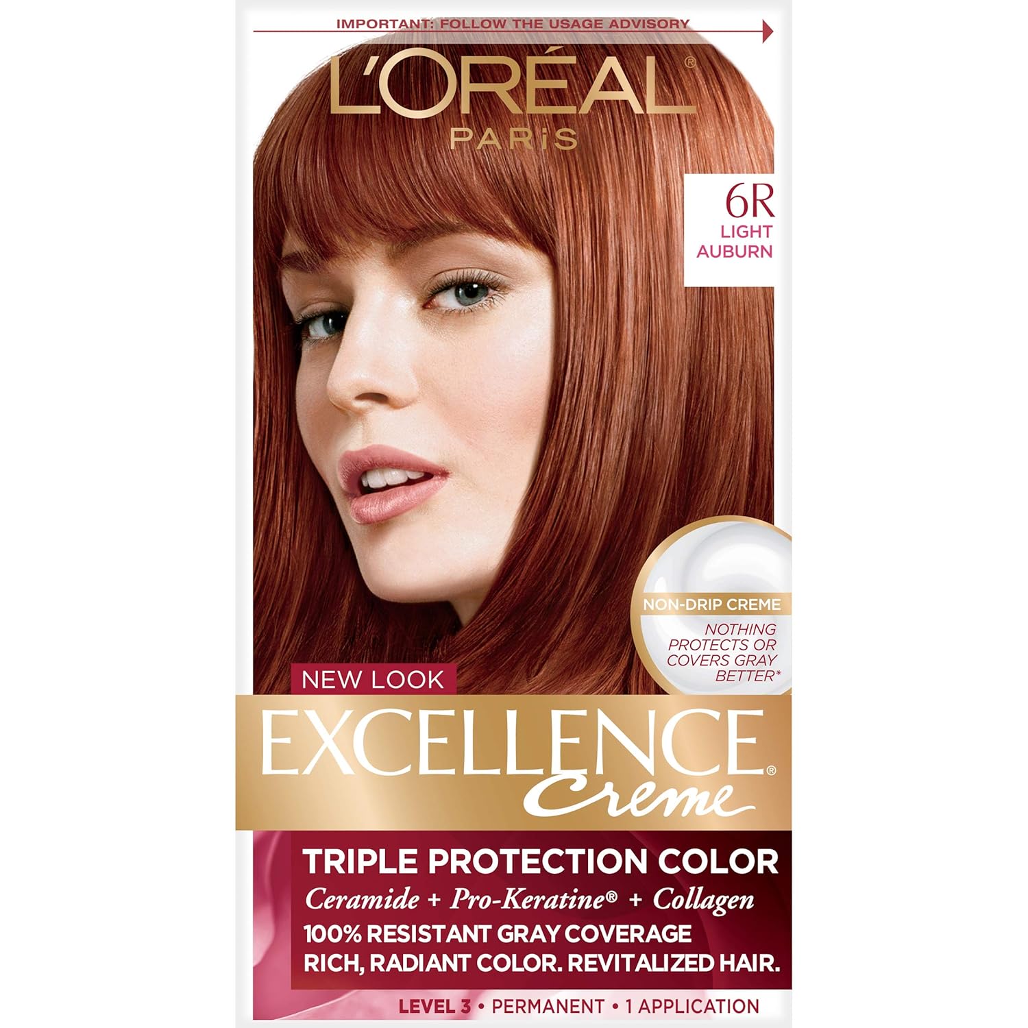 Amazon Com L Oreal Paris Excellence Creme Permanent Hair Color