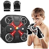 Music Boxing Machine Sport Toys for Kids and Adults,Wall Mounted Bluetooth Smart Punching Target,Training Pad Toy with Boxing Glove,Ideas Toys for Boys Girls Kids 3 4 5 6 7 8 9 10 11 12+ Years Old
