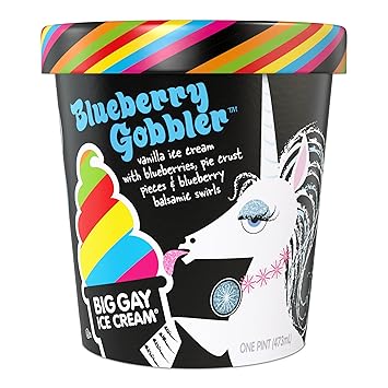 Big Gay Ice Cream, Blueberry Gobbler