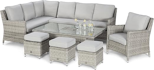 maze rattan oxford corner sofa