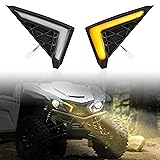 SAUTVS LED Turn Signal Fang Lights for Yamaha
