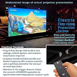 Elite Screens Kestrel Tab-Tension 3 CineWhite, 122