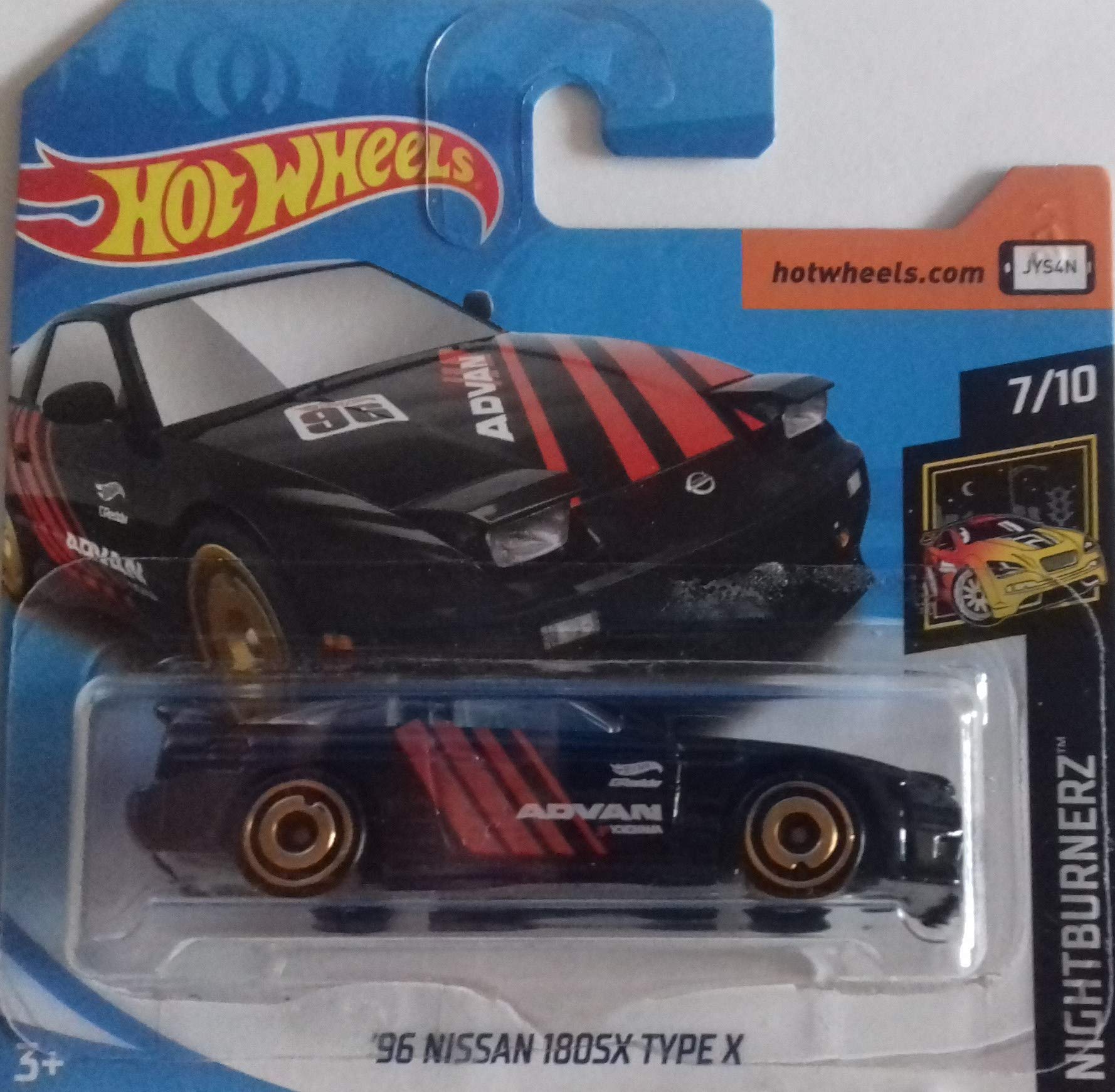 hot wheels nissan 180sx advan