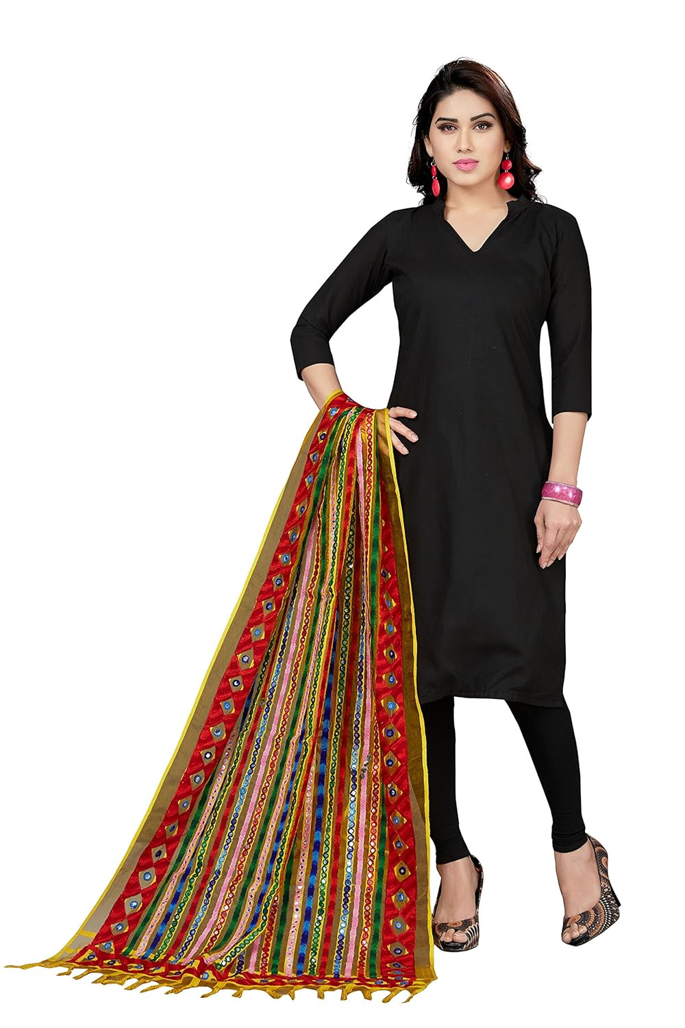 rani saahiba organza phulkari dupatta