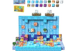 tinytrek Magnetic Blocks-120PCS Ocean Quest Set，Magnetic Building Blocks Kids Toys for Ages 3 4 5 6 7 8-13 Birthday Gifts，STEM Montessori Sensory Toys for 3+ Years Old Boys & Girls
