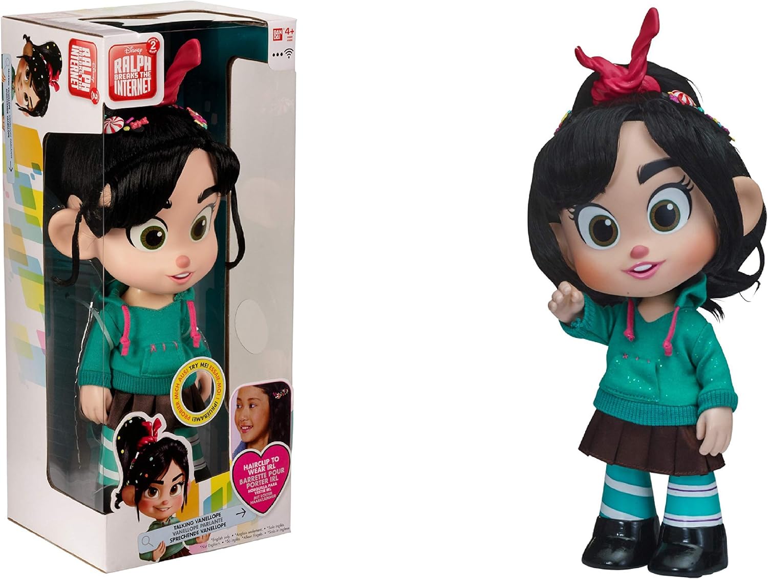 talking vanellope doll