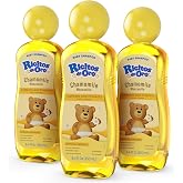 Ricitos de Oro Baby Shampoo | Chamomile | 8.4 fl oz | 3-Pack | Tear-free, gentle on delicate hair, lightens naturally with daily use, paraben-free
