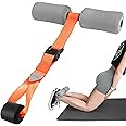 Nordic Hamstring Curl Strap, Balency Nordic Curl Strap for Hamstring Curls, Nordic Curl Attachment, Leg Exercise Assisted Strap for Strength Training, Nordic Curl Strap Home Workout Equipment