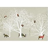 Woodland Wonderland Deluxe Boxed Holiday Cards (20 Cards, 21 Envelopes)