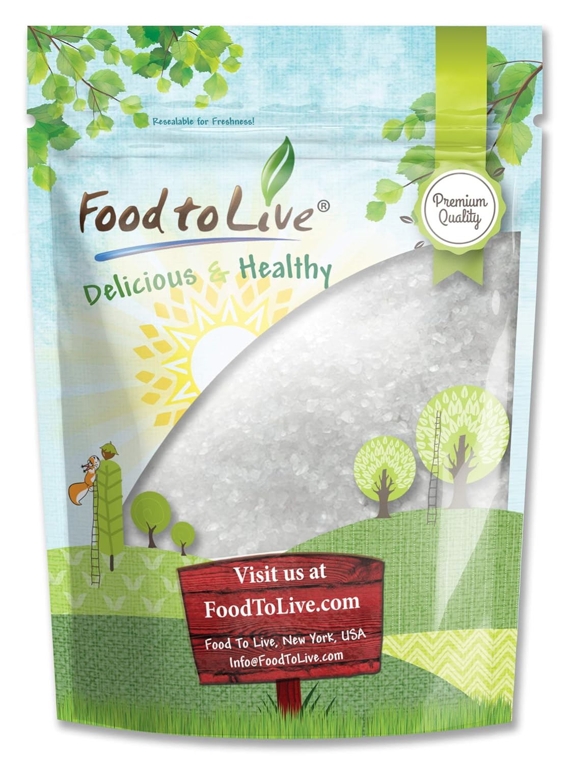 Sea Salt, 3 Pounds - Extra Coarse Topping, Kosher