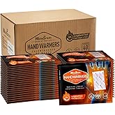 Hand Warmers Disposable Single Use Air Activated Heat Packs for Hands, Toes and Body - Up to 12 Hours of Heat - WarmSpark