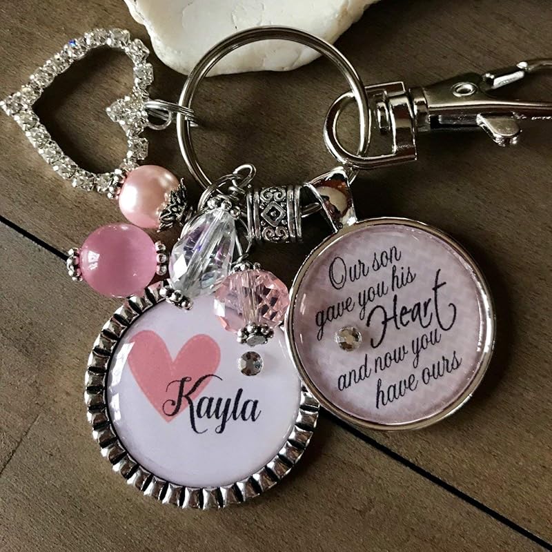 Daughter in Law wedding gift Our son gave you his heart now you have ours Handmade