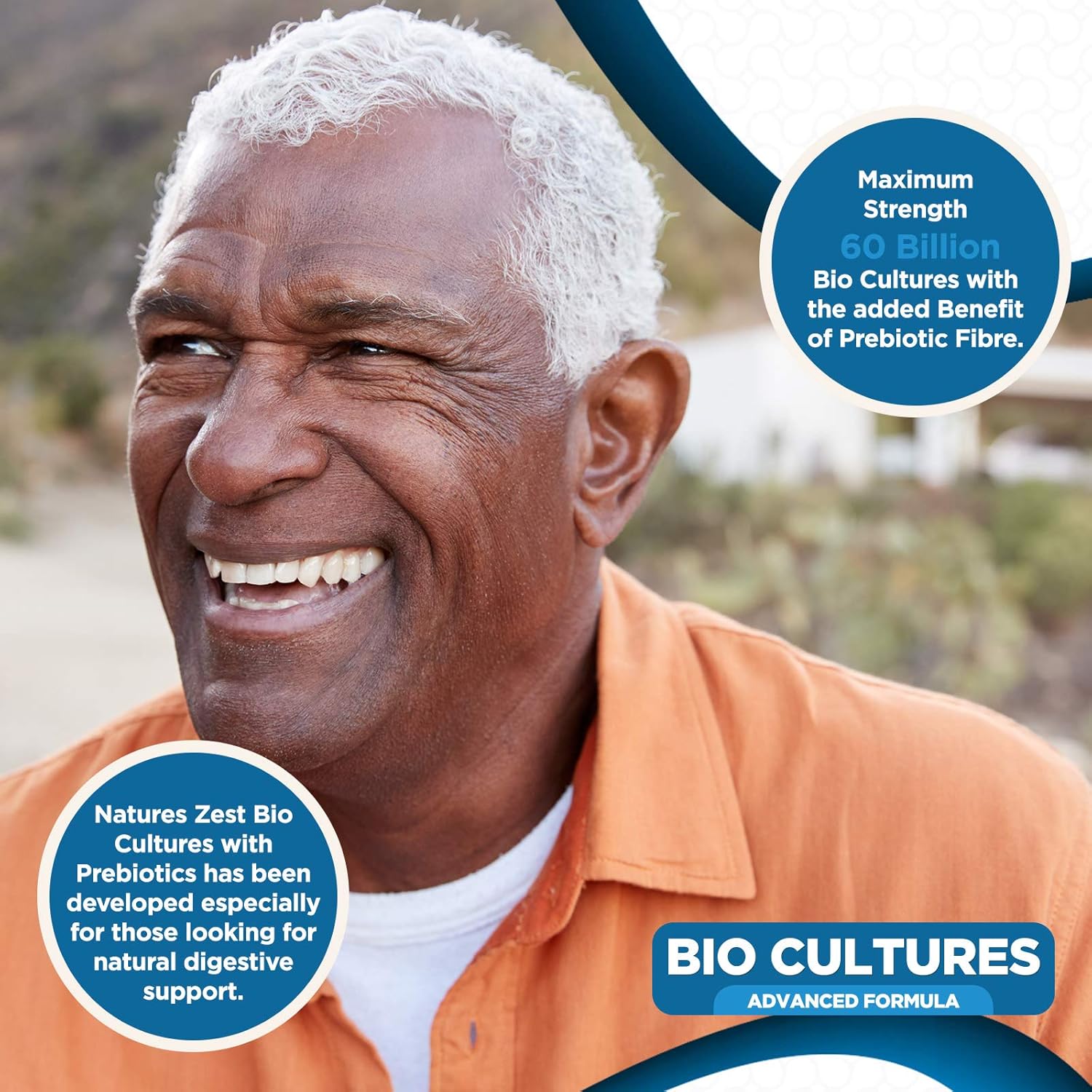 60 Billion CFU Bio Cultures Probiotics with Prebiotics 30 Capsules Multi Strain Advanced Formula for Men and Women by Natures Zest - Image 5