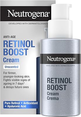 Retinol Boost Crema Viso Antirughe con Retinolo Puro, 50 ml