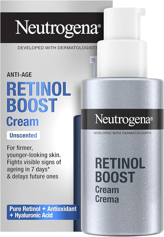 Retinol Boost Crema Viso Antirughe con Retinolo Puro, 50 ml