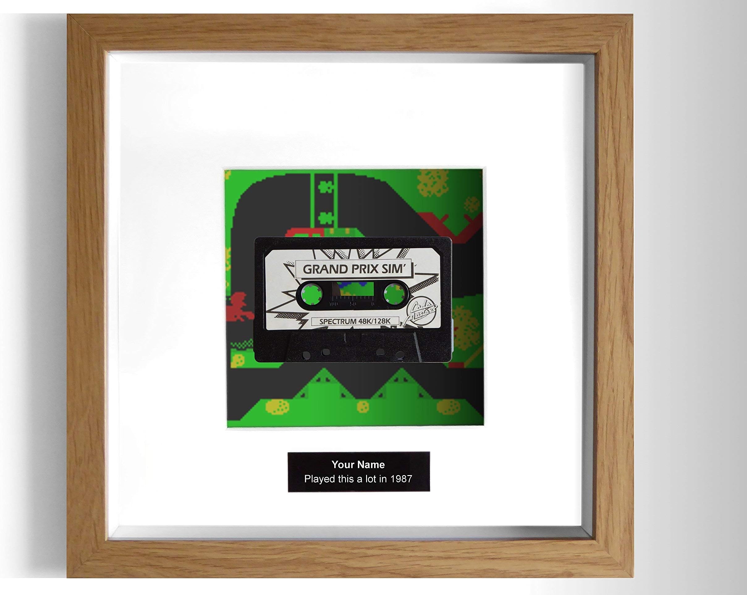 Grand Prix Simulator Framed ZX Spectrum Game
