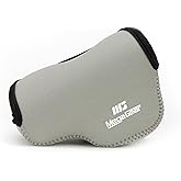 MegaGear MG064 Ultra Light Neoprene Camera Case Compatible with Sony Alpha A6400, A6500, A6300, A6000 (16-50 mm)-Gray (Model: MG065)