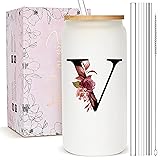 Personalized Gifts for Women, Monogrammed Frosted