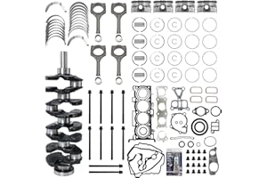 FLIBEN G4KJ 2.4L Engine Rebuild Overhaul Kit w/Crankshaft & Connecting Rods Replacement for Hyundai Tucson Sonata Santa Fe for Kia Sorento Optima & Sportage 2011-2020 23510-2G500 23111-2G200