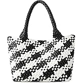 Queenoris Shoulder Bags for Women, Fashion Purses and Handbags Top Handle Vegan Leather Shopper Satchel Large Travel Tote Bag